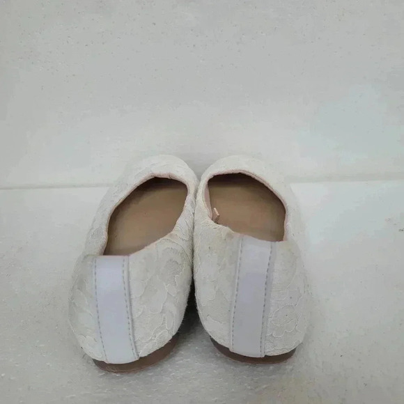 Lily and Dan sz 13 ballet flats white girls - Picture 2 of 5